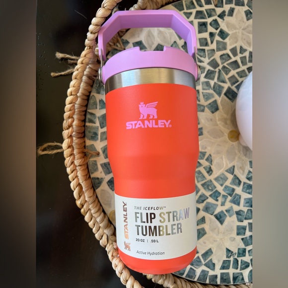 Other - Stanley POPPY IceFlow Flip Straw Tumbler 20oz